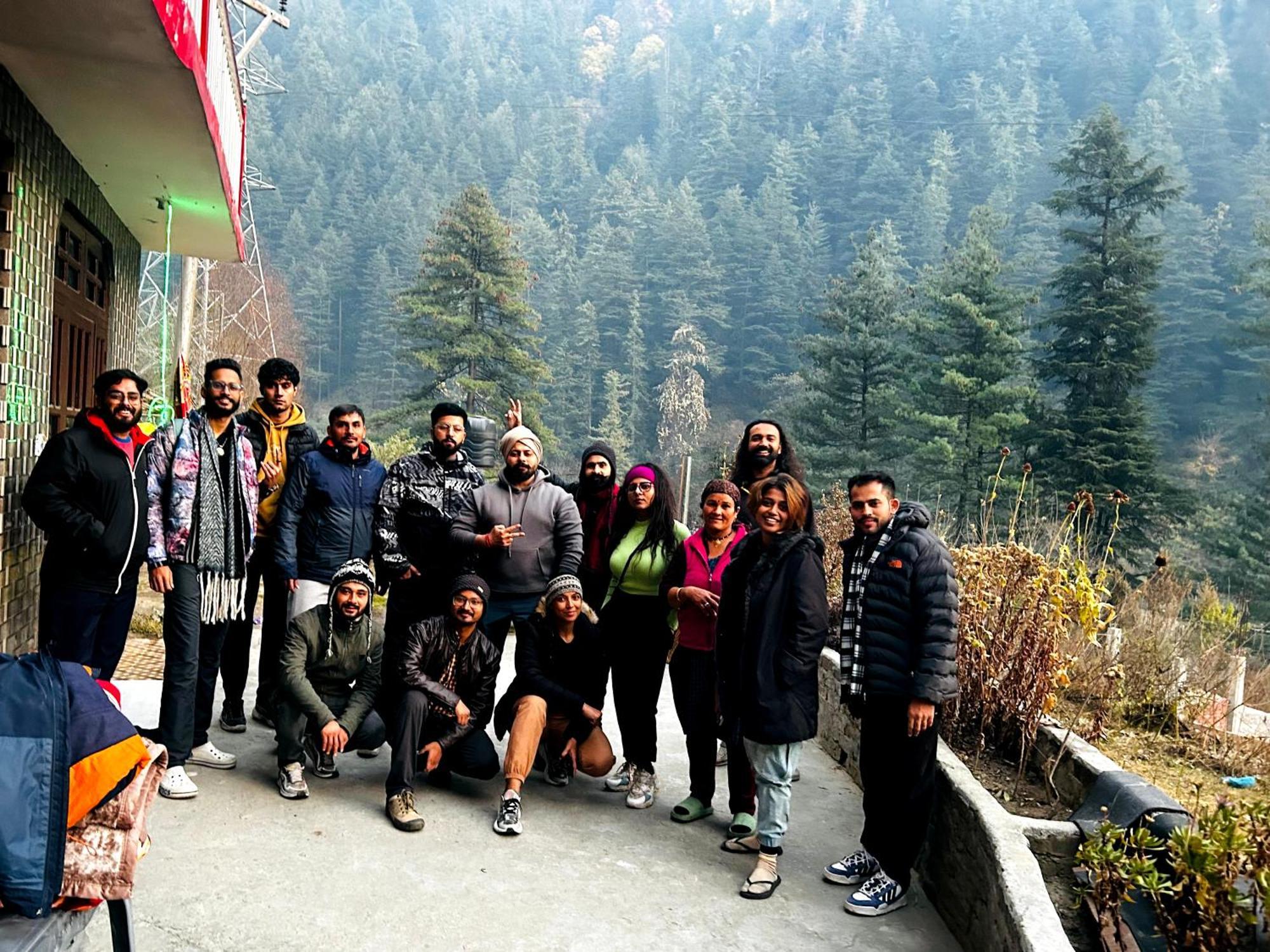 Snow View Guest House Kasol Exterior foto